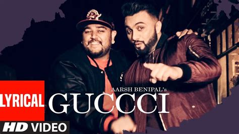 gucci deep jandu song|Aarsh Benipal: Guccci (Full Lyrical Video Song) .